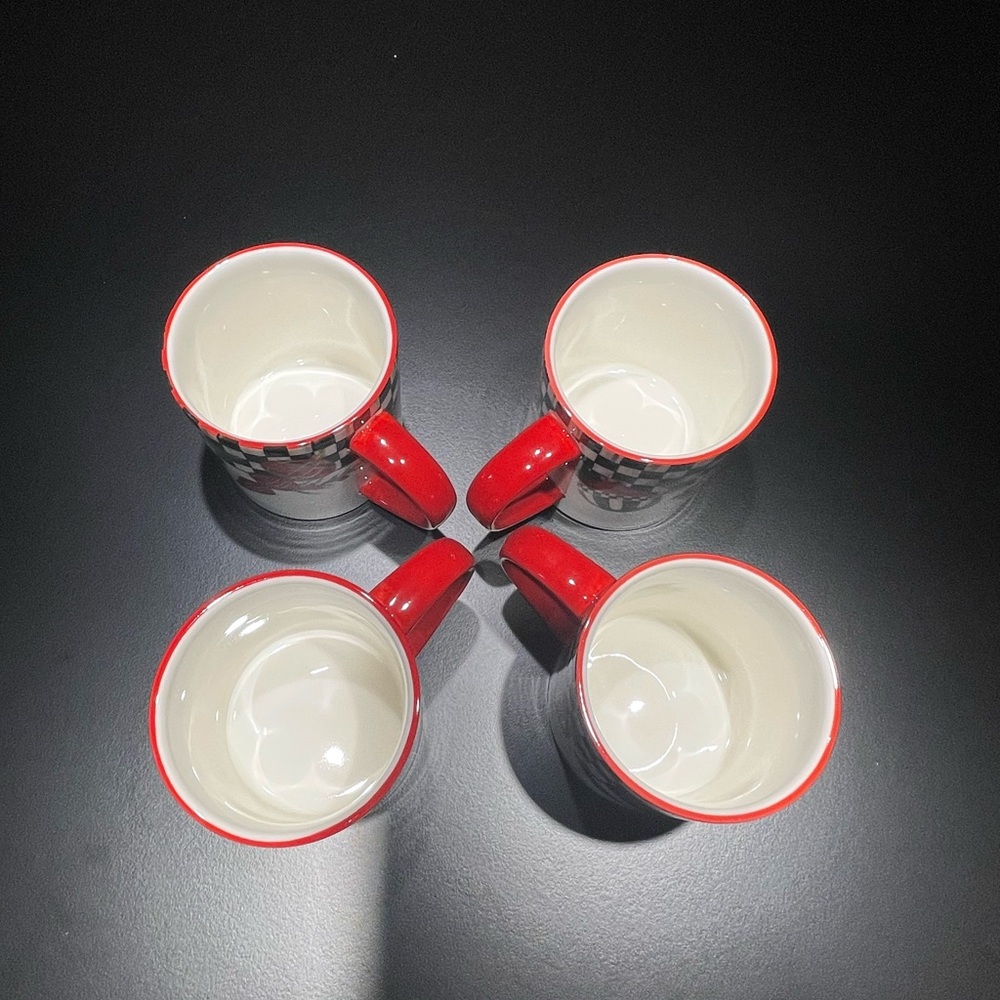 Mackenzie Childs - Deck the Halls Mugs
Set 4 - Picture 7 of 11